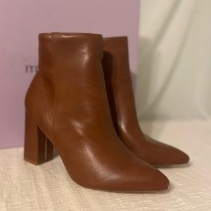 7.5 Madden Girl Bootie Tan, Cognac color